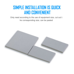 Термопрокладка Zezzio Thermal Pad 12.8 W/mK 85х45x1 мм