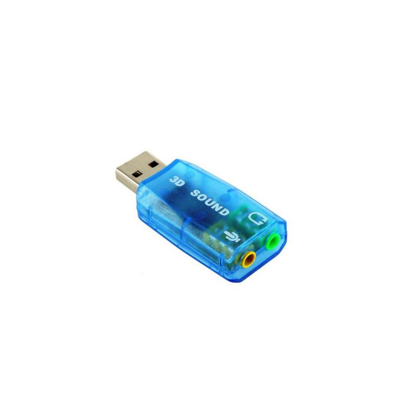 Звукова плата Atcom USB-sound card (5.1) 3D sound (Windows 7 ready) (7807)