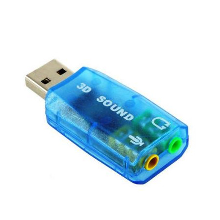 Звукова плата Atcom USB-sound card (5.1) 3D sound (Windows 7 ready) (7807)