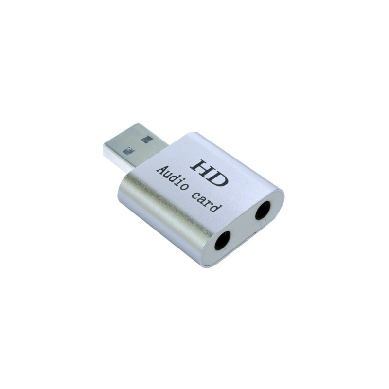 Звукова плата Dynamode USB-SOUND7-ALU silver