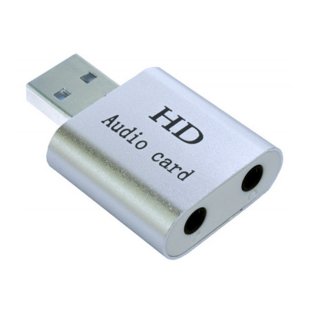 Звукова плата Dynamode USB-SOUND7-ALU silver