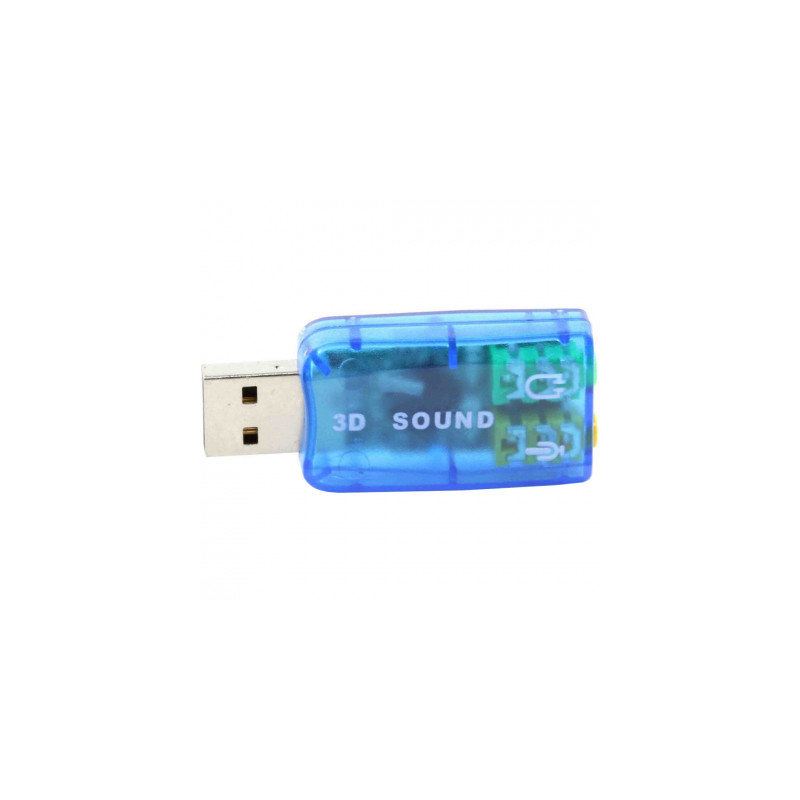 Звукова плата Dynamode USB 6(5.1) blue (USB-SOUNDCARD2.0 blue)