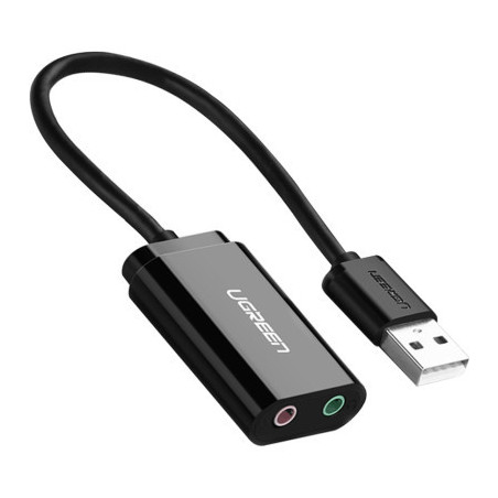 Звукова плата Ugreen US205 black (30724)
