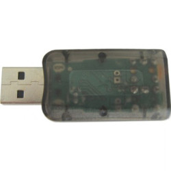 Звукова плата Dynamode USB 6(5.1) 3D RTL dark gray (USB-SOUNDCARD2.0 black)
