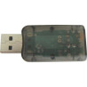 Звукова плата Dynamode USB 6(5.1) 3D RTL dark gray (USB-SOUNDCARD2.0 black)