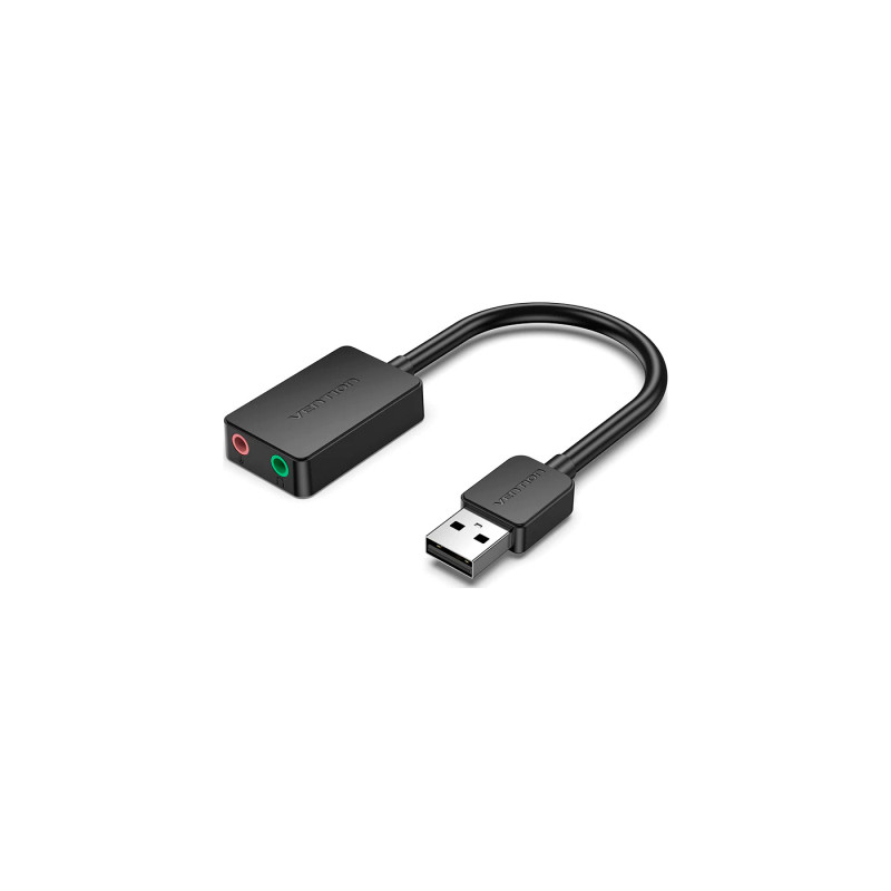 Звукова плата Vention Audio USB 2х3,5 мм jack 0.15m (CDYB0)