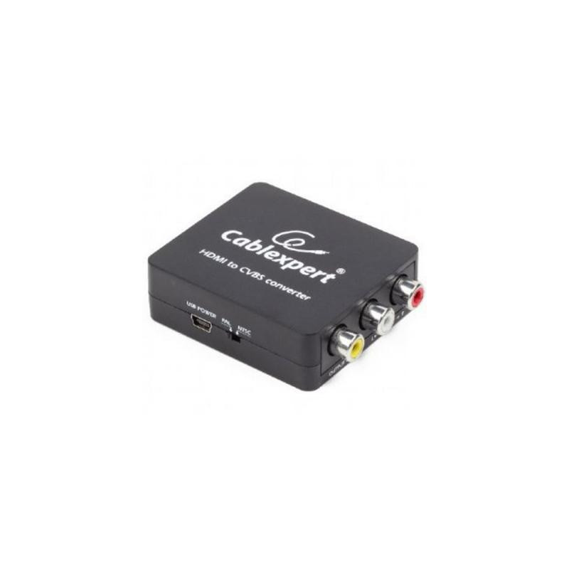 Конвертор HDMI to 3 x RCA Cablexpert (DSC-HDMI-CVBS-001)