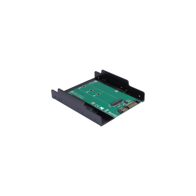 Конвертор Maiwo SATA to M.2 (NGFF) SSD 22*42mm, 22*60mm, 22*80mm, в 3,5" (KT001B)