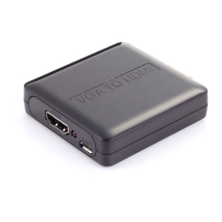 Конвертор HDMI to VGA + R/L (HDCVGA02-M) PowerPlant (CA911493)