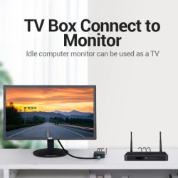 Конвертор RCA to HDMI black Vention (AEFB0)