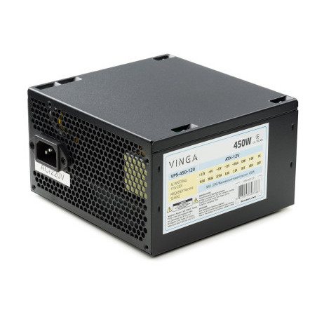 Блок живлення Vinga 450W ОЕМ (VPS-450-120)