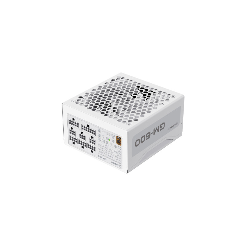 Блок живлення Gamemax 600W GM-600 Modular white (GM-600 Modular white)