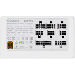 Блок живлення Gamemax 700W (GM-700 Modular white)