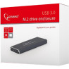 Кишеня зовнішня Gembird M.2 (NGFF), USB3.0, черный (EE2280-U3C-01)