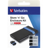 Кишеня зовнішня Verbatim SSD\HDD 2.5" USB 3.2 GEN 1-SuperSpeed (53106)