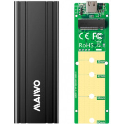 Кишеня зовнішня Maiwo M.2 SSD NVMe (PCIe) USB3.1 GEN2 Type-C (K1686P)