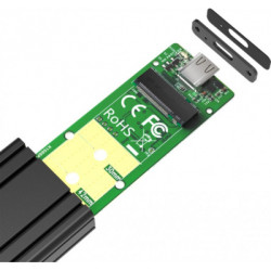 Кишеня зовнішня Maiwo M.2 SSD NVMe (PCIe) USB3.1 GEN2 Type-C (K1686P)