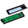 Кишеня зовнішня Chieftec M.2 PCIe NVMe/SATA SSD CEB-M2C-TLE USB 3.2 Gen2 Type-C Tool-Less Alum/Plastic (CEB-M2C-TLE)
