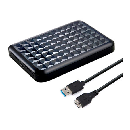 Кишеня зовнішня Dynamode 2.5" SATA HDD/SSD USB 3.0 Black (DM-CAD-25318)