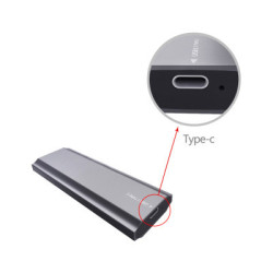 Кишеня зовнішня Dynamode M.2 SSD NVMe/SATA combo USB3.2 GEN2 USB-C (DM-CAD-SSD05)