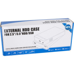 Кишеня зовнішня PowerPlant HDD 2.5/3.5" USB3.0 (HC380404)