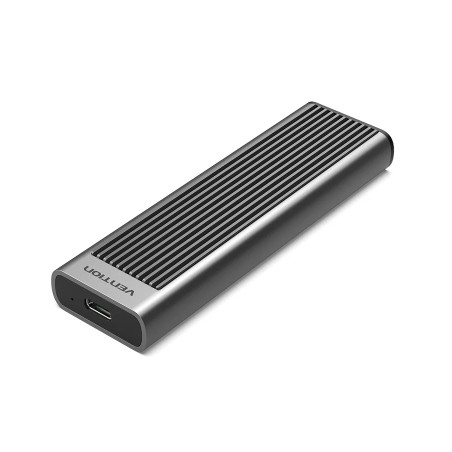 Кишеня зовнішня Vention SSD M.2 (NVME) M-key USB Type-C 3.2 10Gbps Heat Sink Aluminum (KPKH0)