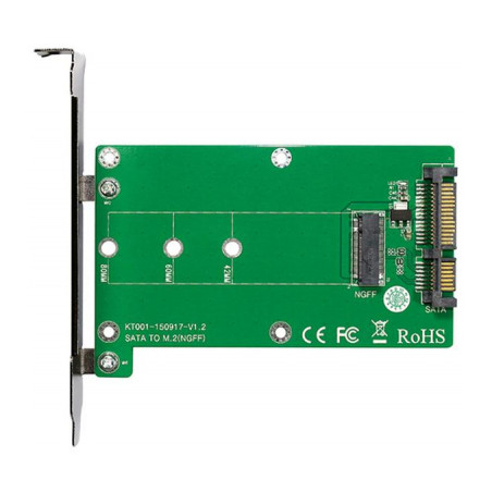Контролер SATA to M.2 (NGFF) B-key SSD 22*42, 22*60, 22*80 mm Maiwo (45776/KT001A)