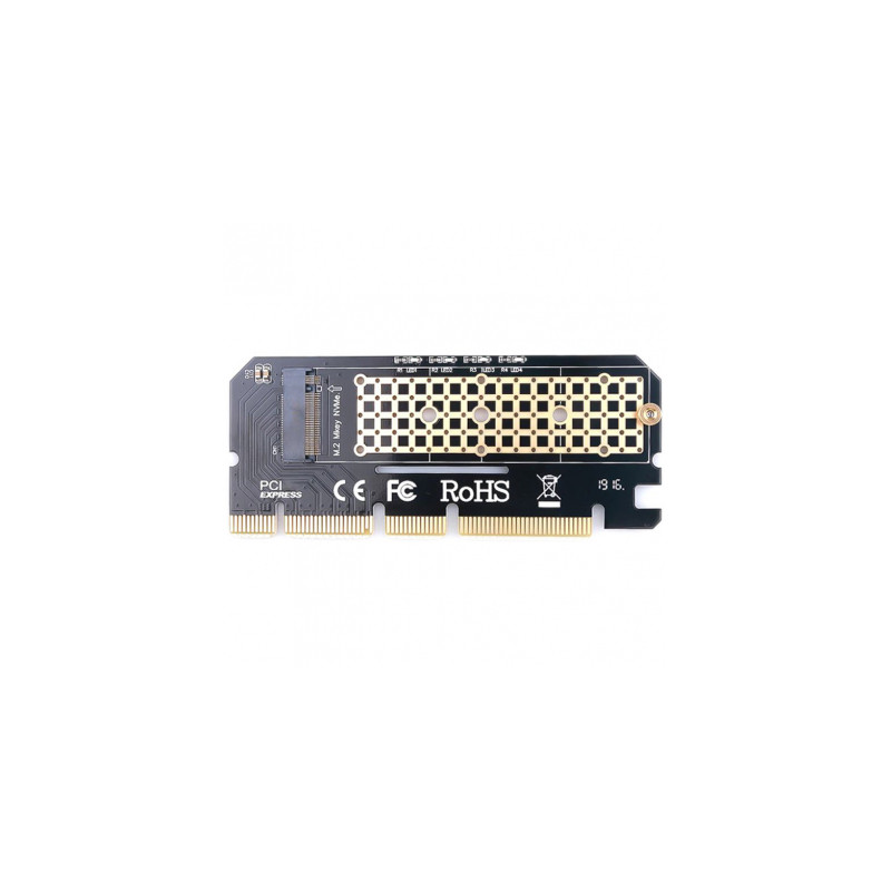 Контролер Maiwo M.2 NVMe M-key SSD 22*30mm, 22*42mm, 22*60mm, 22*80mm to PCI (KT046)