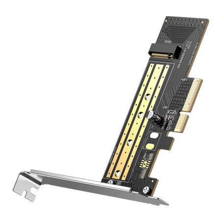 Контролер Ugreen PCI-E 3.0 for SSD M.2 (NVMe) x4 CM302 (70503)