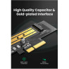 Контролер Ugreen PCI-E 3.0 for SSD M.2 (NVMe) x4 CM302 (70503)