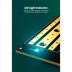 Контролер Ugreen PCI-E 3.0 for SSD M.2 NVMe + M.2 NGFF CM302 (70504)