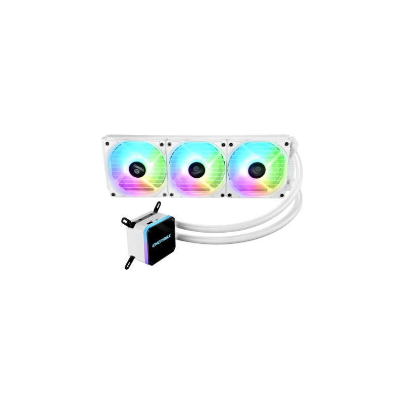 Система рідинного охолодження Enermax Liqmax III 360 White ARGB (ELC-LMT360-W-ARGB)