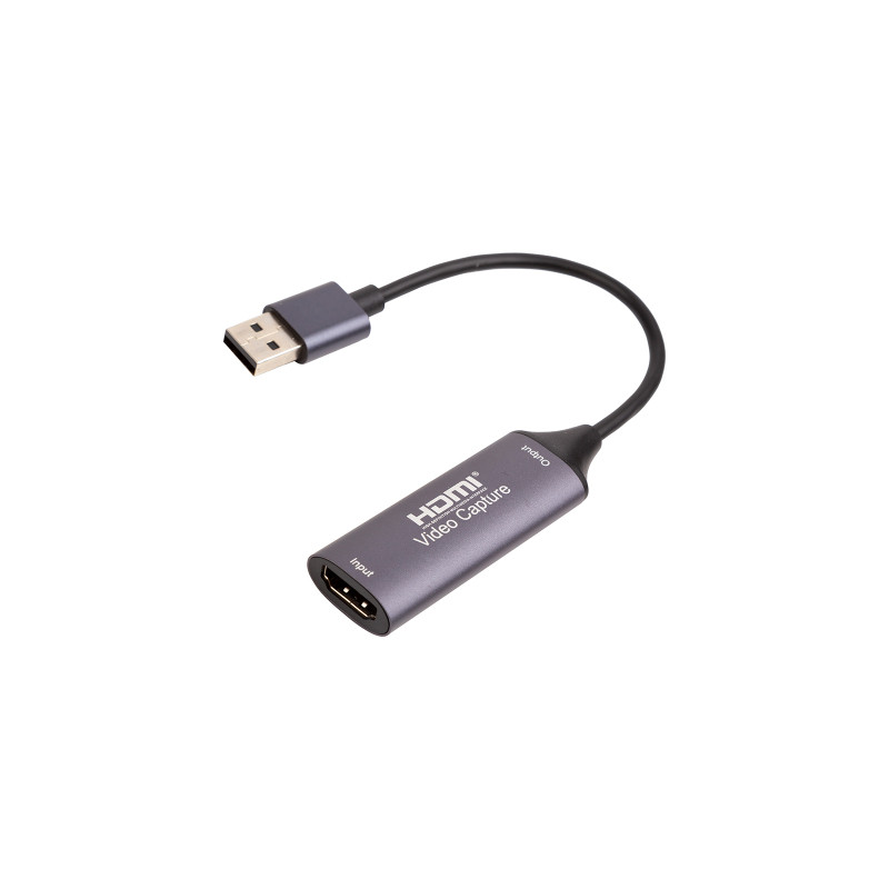 Пристрій захоплення відео PowerPlant HDVC2-C HDMI (F) - 2.0 USB (M) (CA914685)