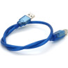 Кабель для принтера USB 2.0 AM/BM 0.5m blue Ritar (YT-AM/BM-0.5TBL)