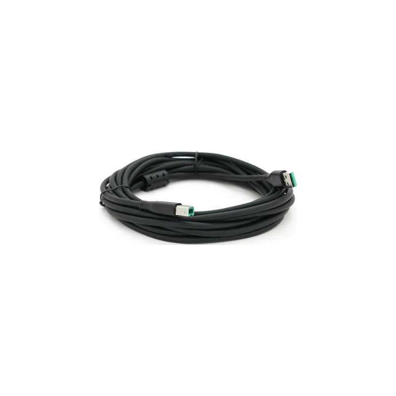 Кабель для принтера USB 2.0 AM/BM 5.0m ferrite black VEGGIEG (V-U207)