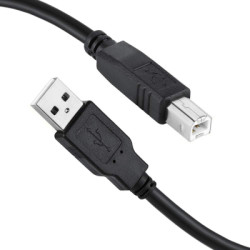 Кабель для принтера USB 2.0 AM/BM 3.0m black ColorWay (CW-CBUB073-BK)