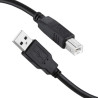 Кабель для принтера USB 2.0 AM/BM 3.0m black ColorWay (CW-CBUB073-BK)