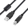 Кабель для принтера USB 2.0 AM/BM 3.0m black ColorWay (CW-CBUB073-BK)