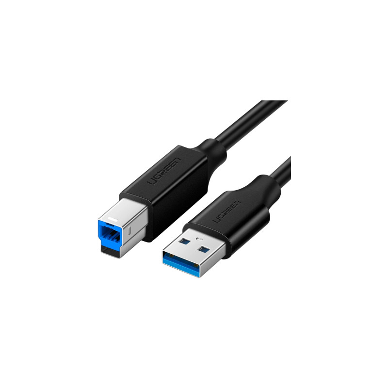 Кабель для принтера USB 3.0 AM/BM 2.0m US210 black Ugreen (10372)