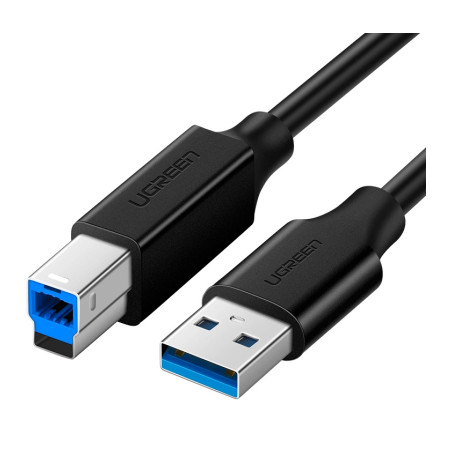Кабель для принтера USB 3.0 AM/BM 2.0m US210 black Ugreen (10372)