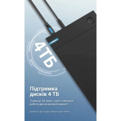 Кабель для принтера USB 3.0 AM/BM 1.5m black Vention (COOBG)