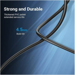 Кабель для принтера USB 2.0 AM/BM 5.0m black Vention (COQBJ)