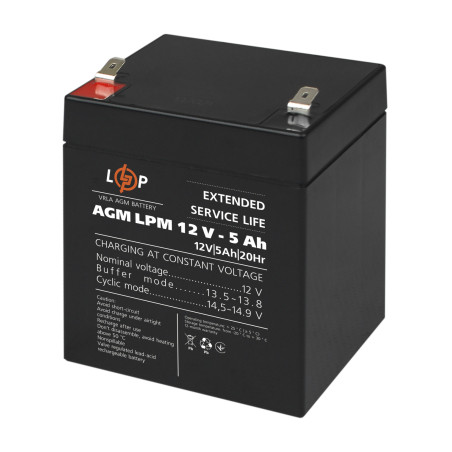 Батарея до ДБЖ LogicPower LPM 12В 5 Ач (3861)