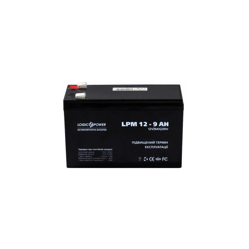 Батарея до ДБЖ LogicPower LPM 12В 9Ач (3866)