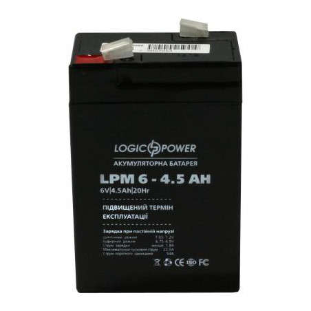 Батарея до ДБЖ LogicPower LPM 6В 4.5 Ач (3860)