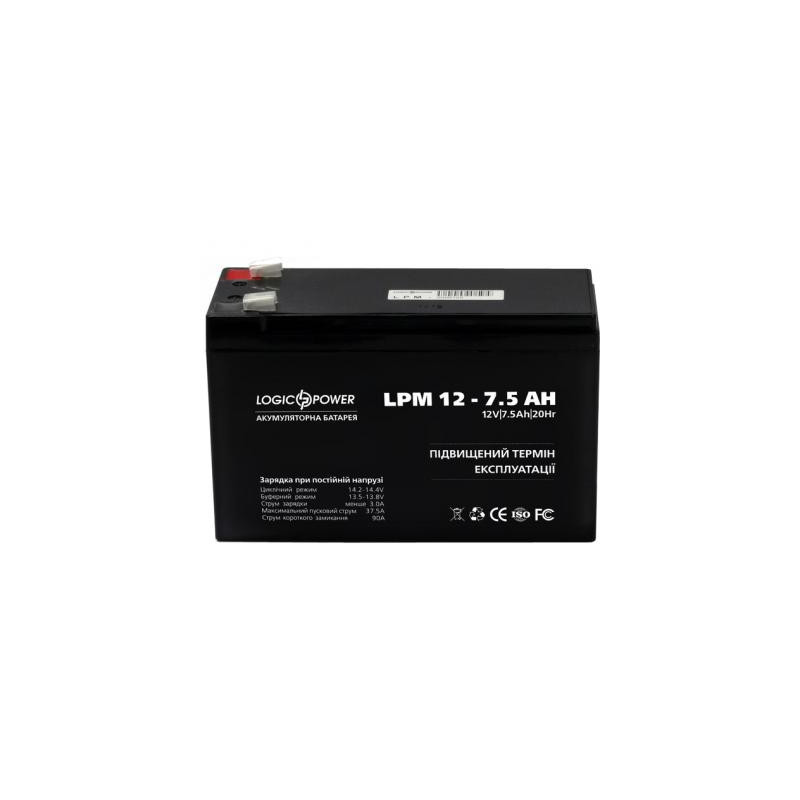 Батарея до ДБЖ LogicPower LPM 12В 7.5 Ач (3864)