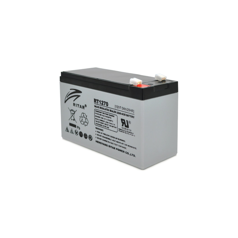 Батарея до ДБЖ Ritar AGM RT1270, 12V-7Ah (RT1270)