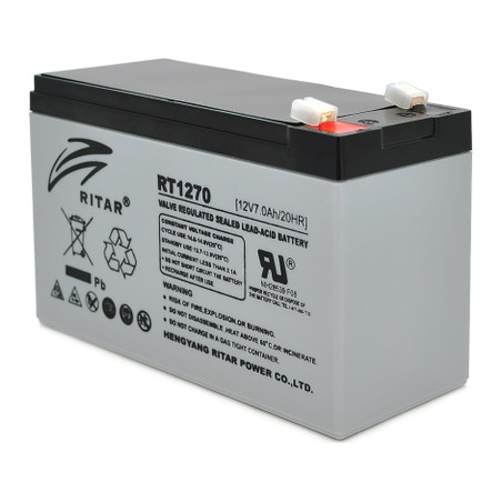Батарея до ДБЖ Ritar AGM RT1270, 12V-7Ah (RT1270)