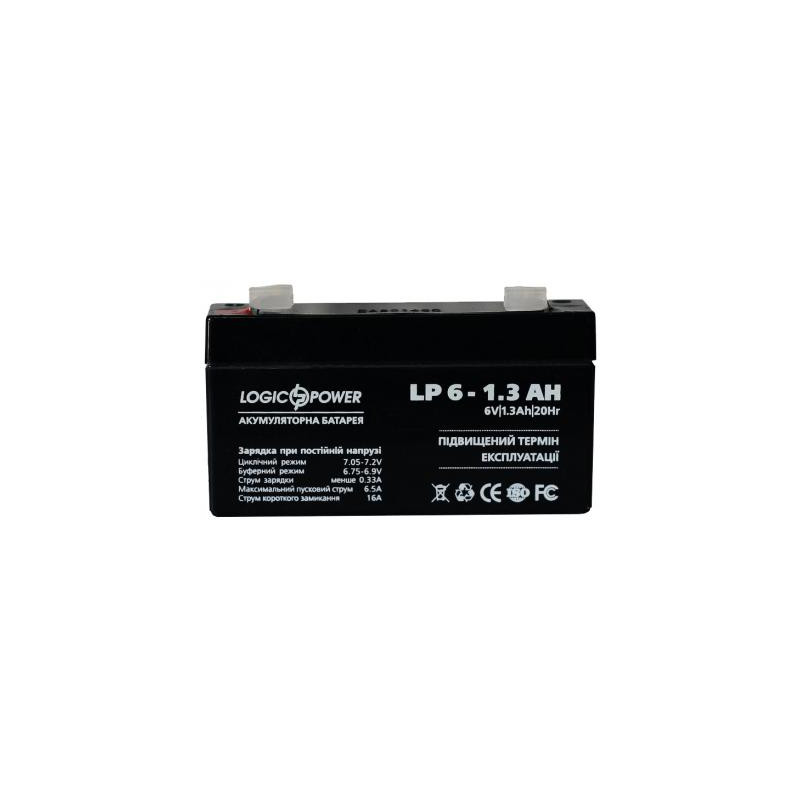 Батарея до ДБЖ LogicPower LPM 6В 1.3 Ач (4157)