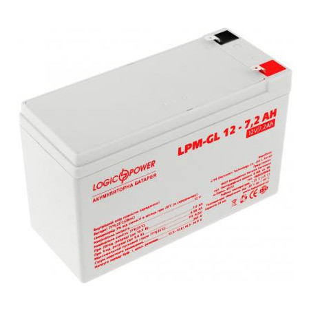 Батарея до ДБЖ LogicPower LPM-GL 12В 7.2Ач (6561)